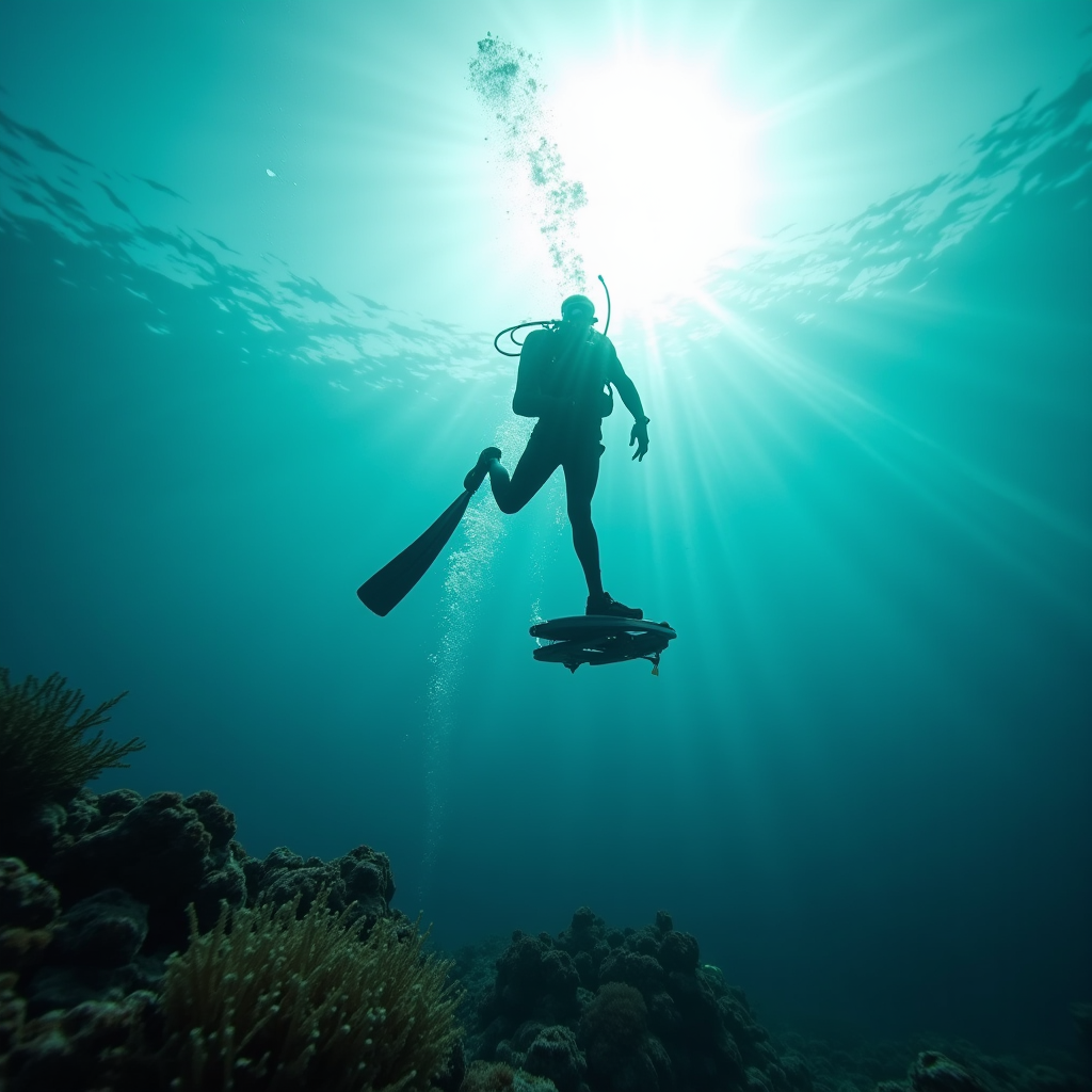 DPV 水中推進器水下巡航 — Diver X Studio 專長課程