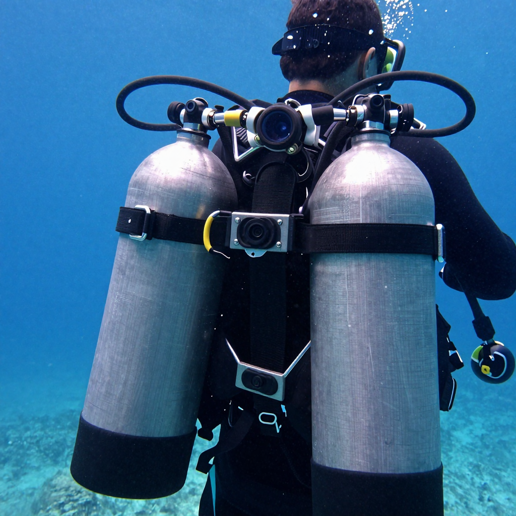 Sidemount 側掛配置